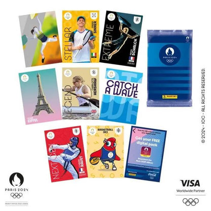 Panini Olympics Paris 2024 Trading Card Booster Sealed Box