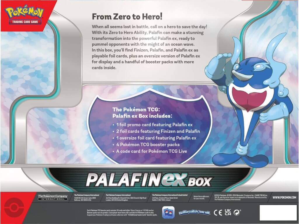 Pokemon TCG Palafin ex Box