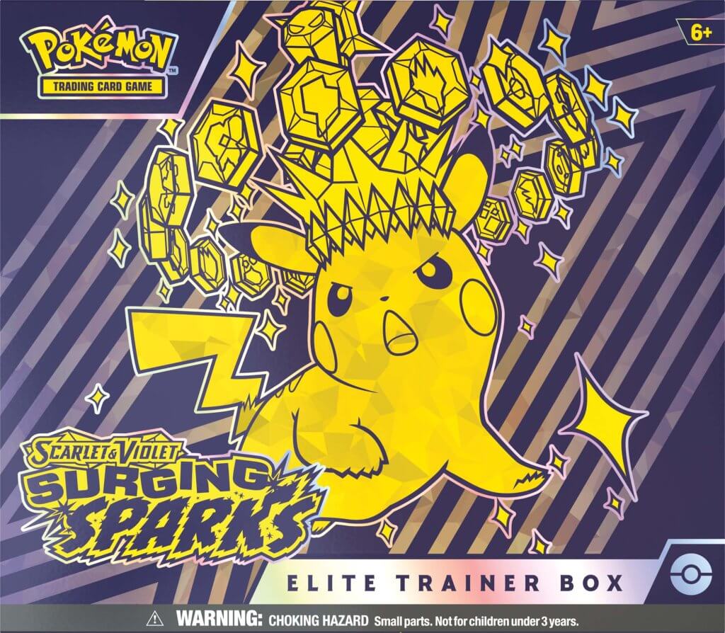 Pokemon TCG Scarlet & Violet 8 Surging Sparks Elite Trainer Box