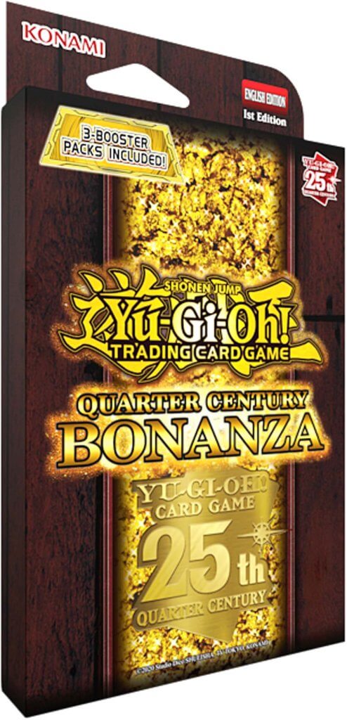 YU-GI-OH! TCG Quarter Century Bonanza Collection 3-Booster Tuck Box