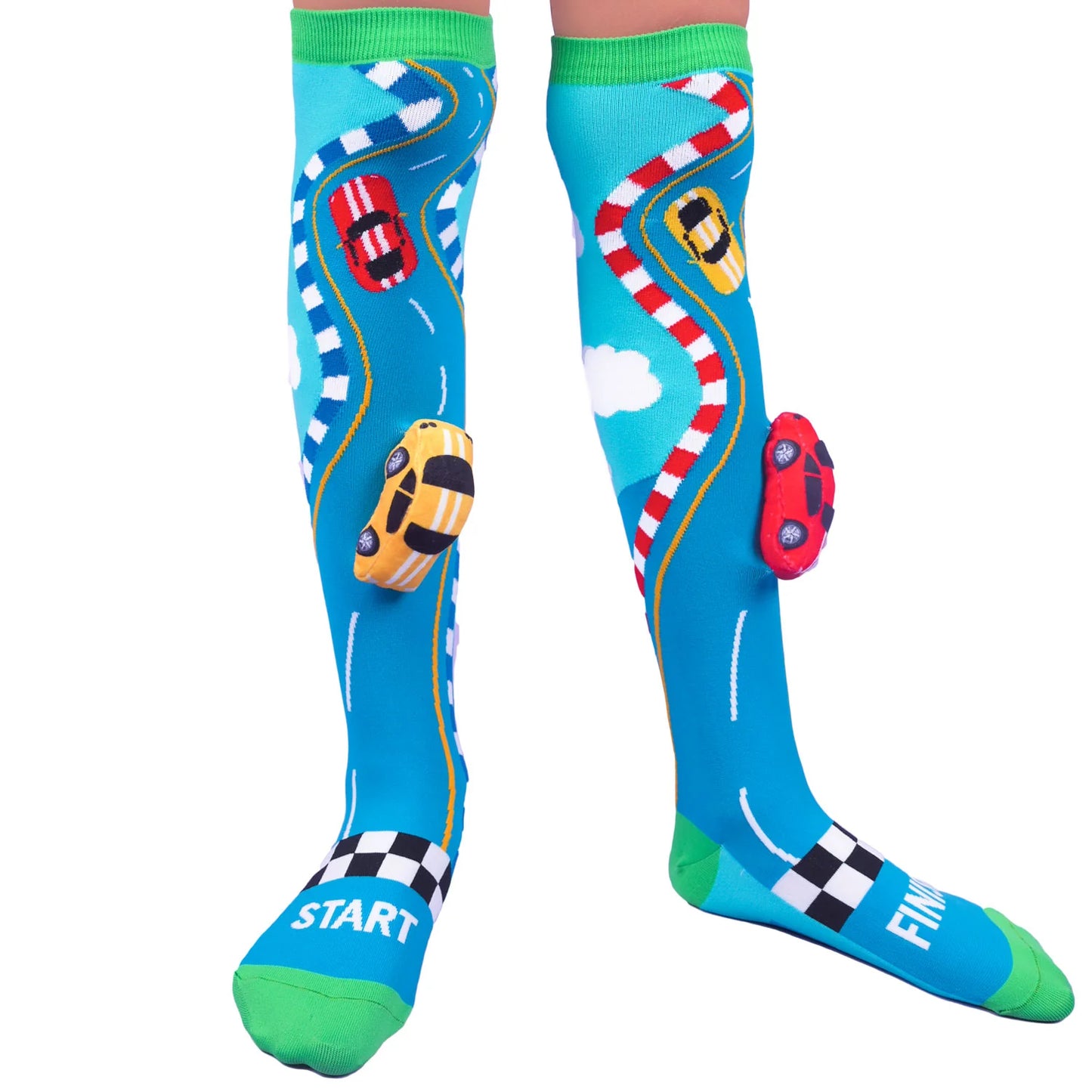 MADMIA Racing Cars Socks TODDLER Age 3 to 5