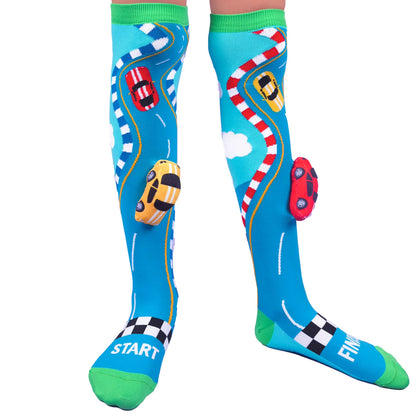 MADMIA Racing Cars Socks TODDLER Age 3 to 5