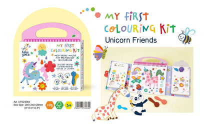 My First Colouring Kit - Unicorn Friends