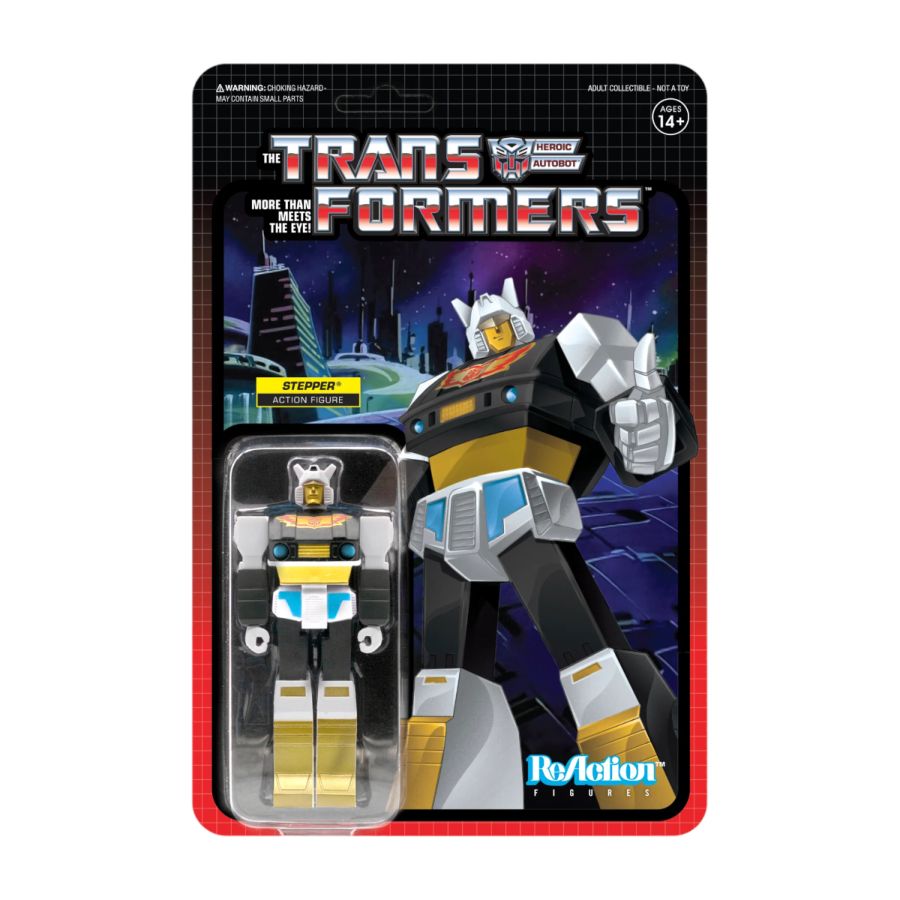 Transformers Stepper Collectable ReAction 3.75" Action Figure