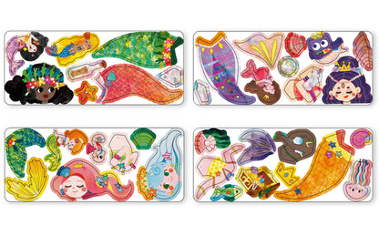 MierEdu Travel Magnetic Box Puzzle - Mermaids