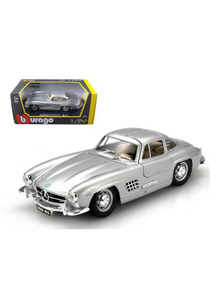 Bburago 1:24 1954 Mercedes-Benz 300SL Gullwing Diecast Model Car