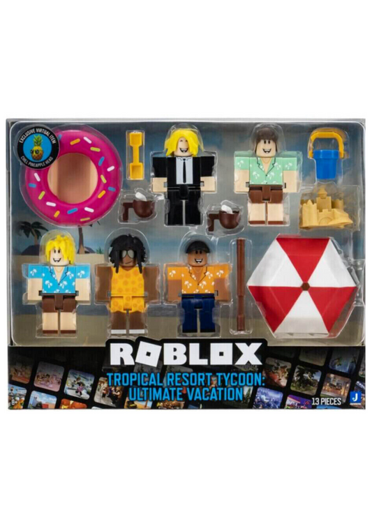 Roblox Figure Multipack Tropical Resort Tycoon Ultimate Vacation