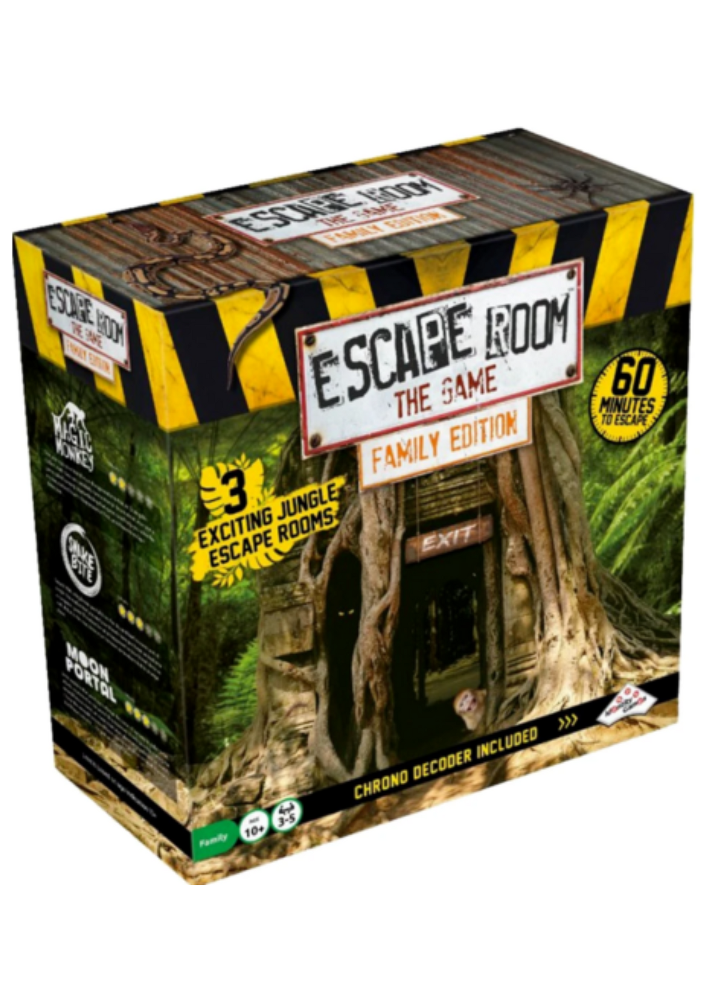 Escape Room Family Edition Jungle Board Game