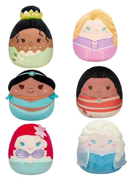 Squishmallows 8 inch Disney Princess Assorted