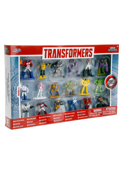 Nano MetalFigs Transformers Series 2 18 Pack Diecast Figures