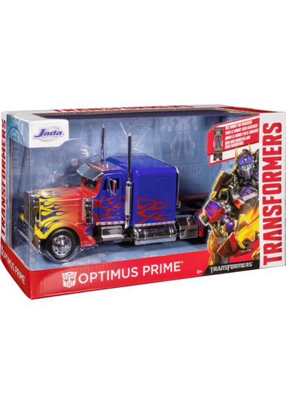 Transformers 2007 Optimus Prime T1 1:24 Scale Hollywood Ride Diecast Model Car