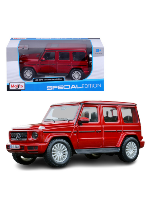 2019 Mercedes Benz G-Class RED 1:25 diecast Car Special Edition By Maisto