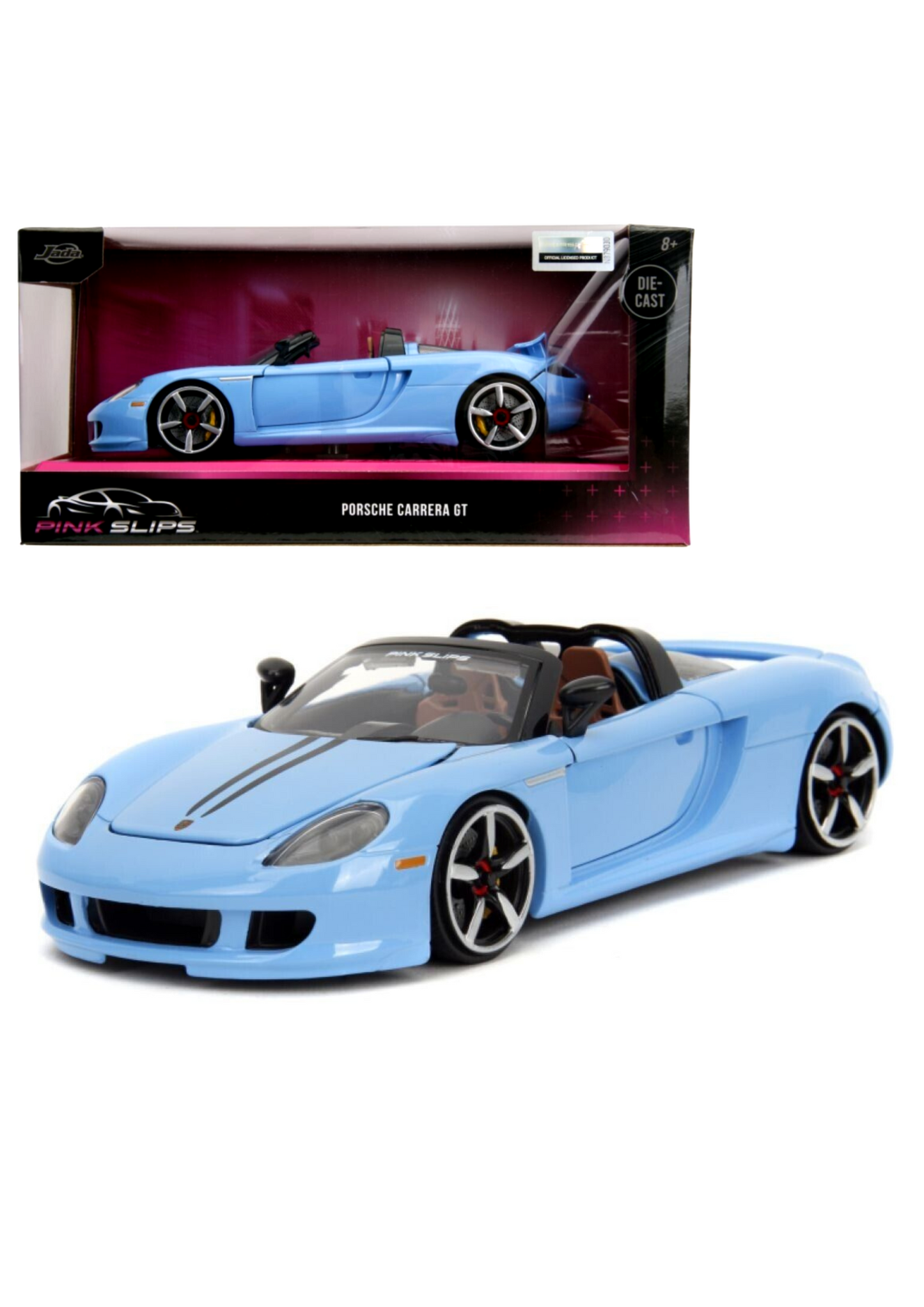 Pink Slips - 2005 Porsche Carrera GT 1:24 Scale Diecast Model Car