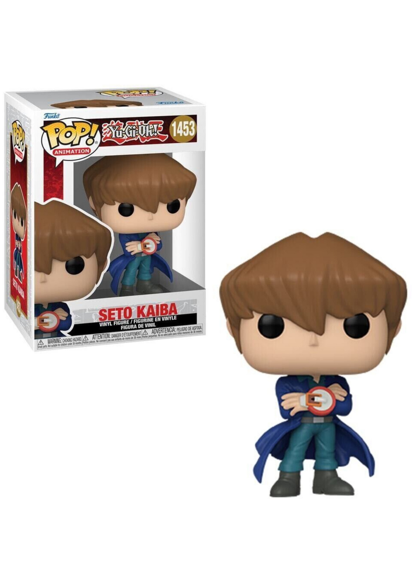 YU-GI-OH Seto Kaiba Duelist Kingdom Funko POP! Vinyl Figure