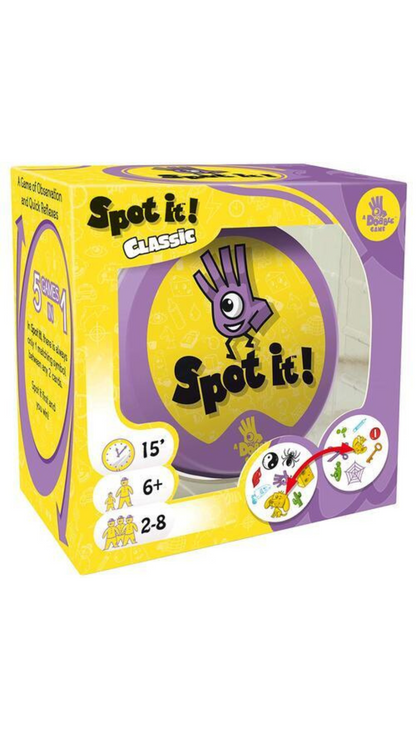 Spot It! Classic Dobble Card Game