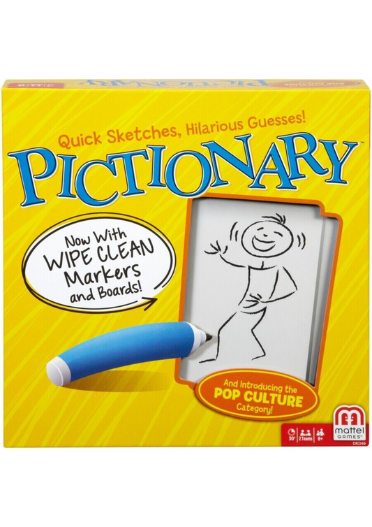 Pictionary Board Game By Mattel