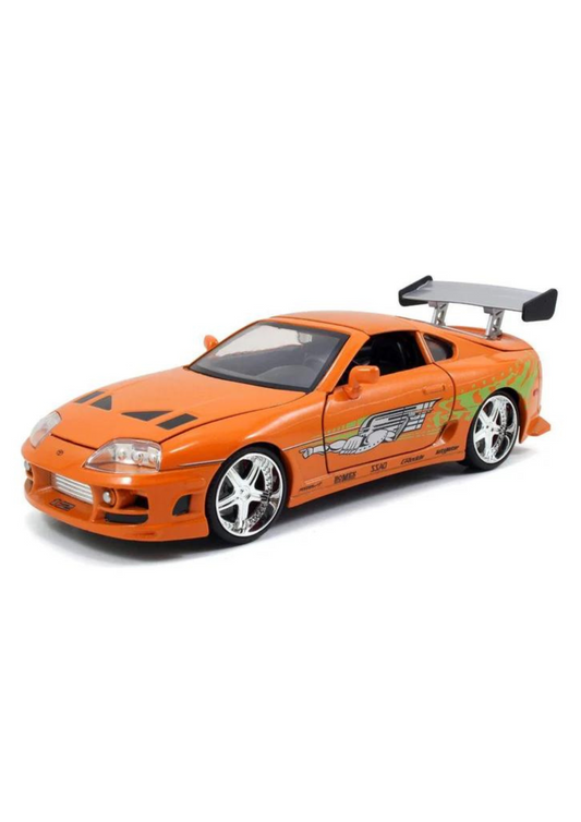 Fast and Furious 1995 Brian's Toyota Supra OR 1:24 Scale Diecast Model Car