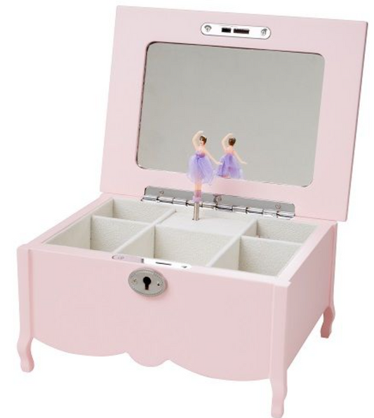 Ballerina Pink Fontayne Jewellery Box Musical Box