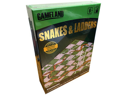 Snakes & Ladders Board Game by GAMELAND