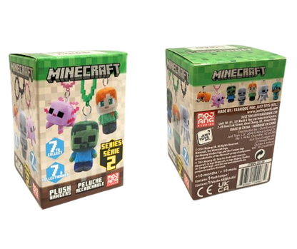 Minecraft Plush Backpack Hangers Blind Box