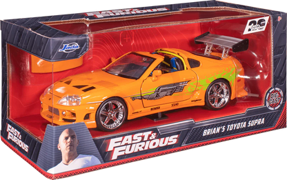 Fast and Furious 1995 Brian's Toyota Supra OR 1:24 Scale Diecast Model Car