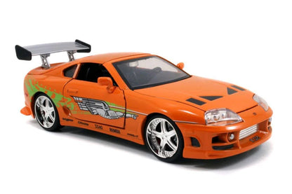 Fast and Furious 1995 Brian's Toyota Supra OR 1:24 Scale Diecast Model Car