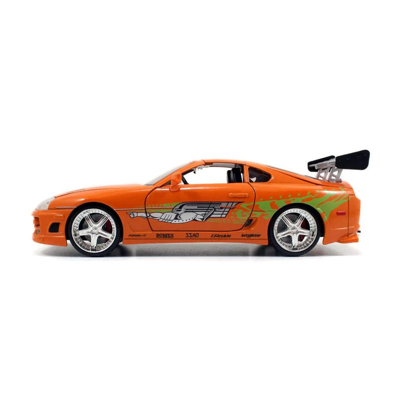 Fast and Furious 1995 Brian's Toyota Supra OR 1:24 Scale Diecast Model Car