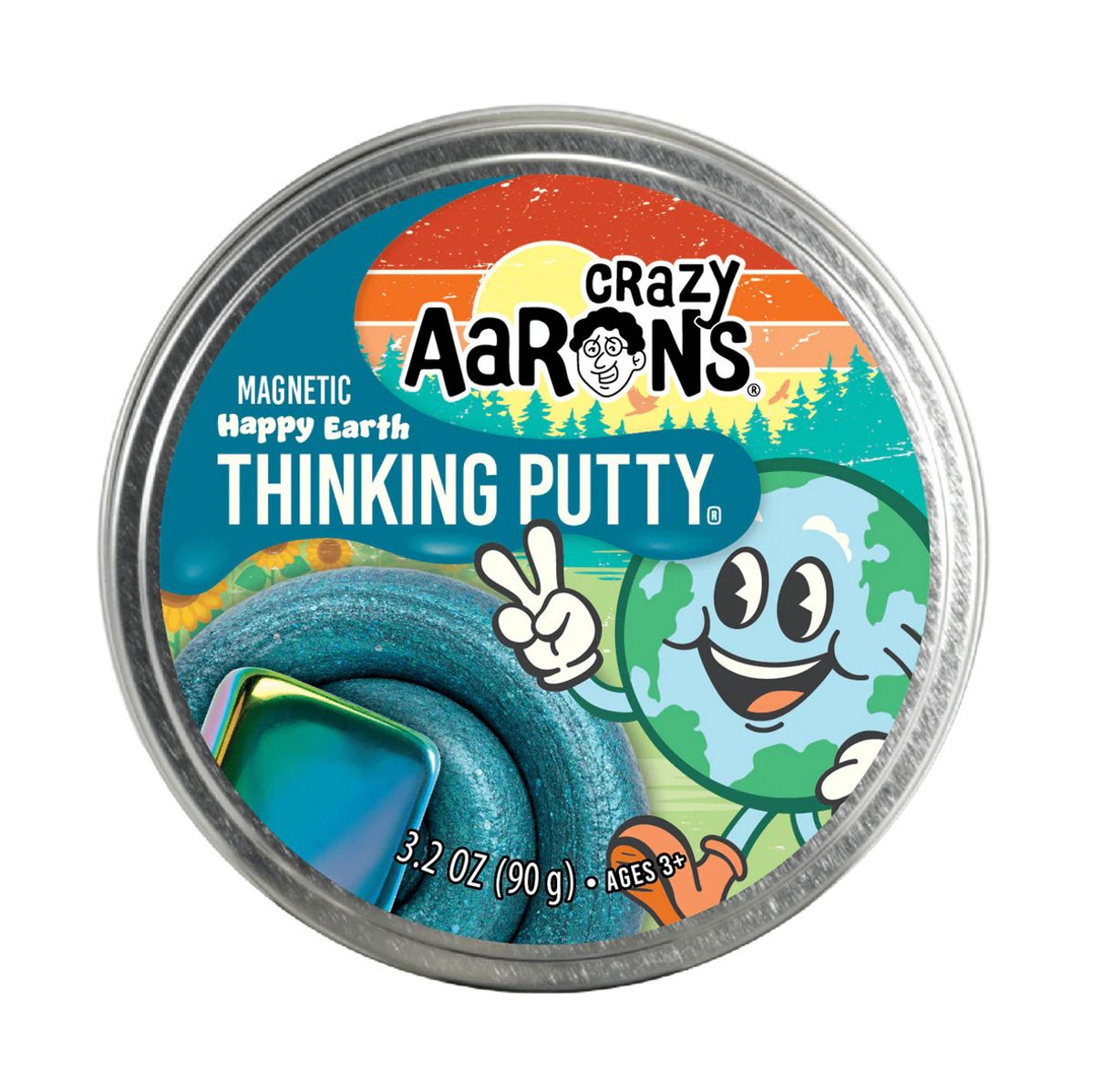 Crazy Aarons Thinking Putty - Happy Earth Magnetic Storms