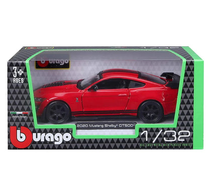 Bburago 2020 Mustang Shelby GT500 Red 1:32 Diecast Model Car