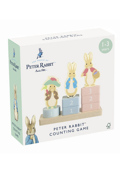 Officially Licensed Peter Rabbit Wooden Counting Game