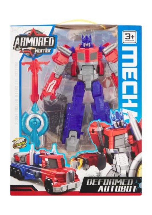 Armored Warrior Deformed Autobot Transforming Toy 29cm