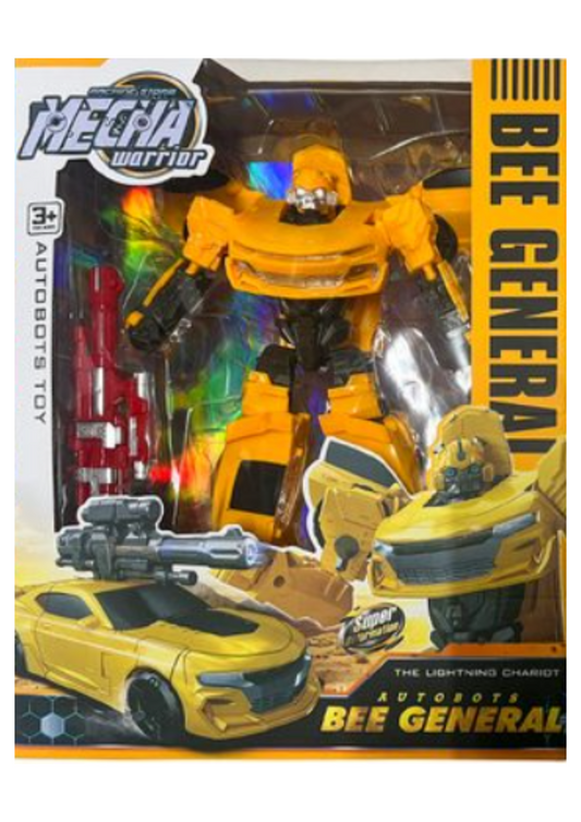 Mecha Warrior Bee General Autobot Transforming Toy 29cm