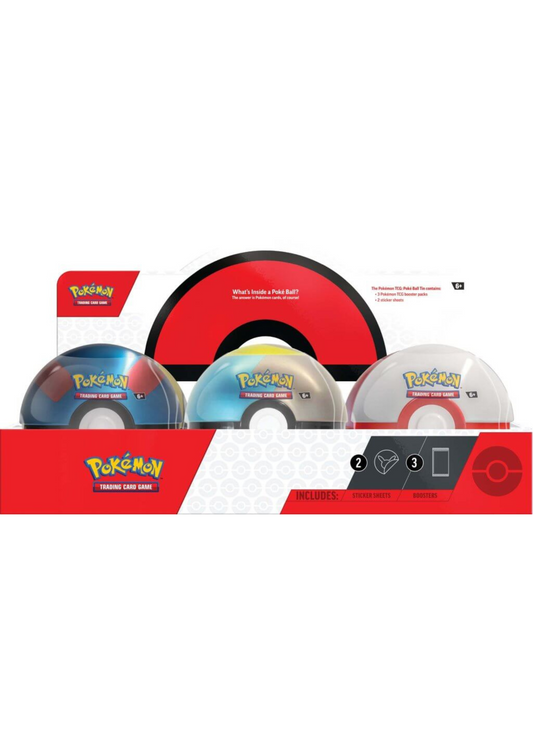 POKEMON TCG Poke Ball Tin  Series 9 (Random Select)