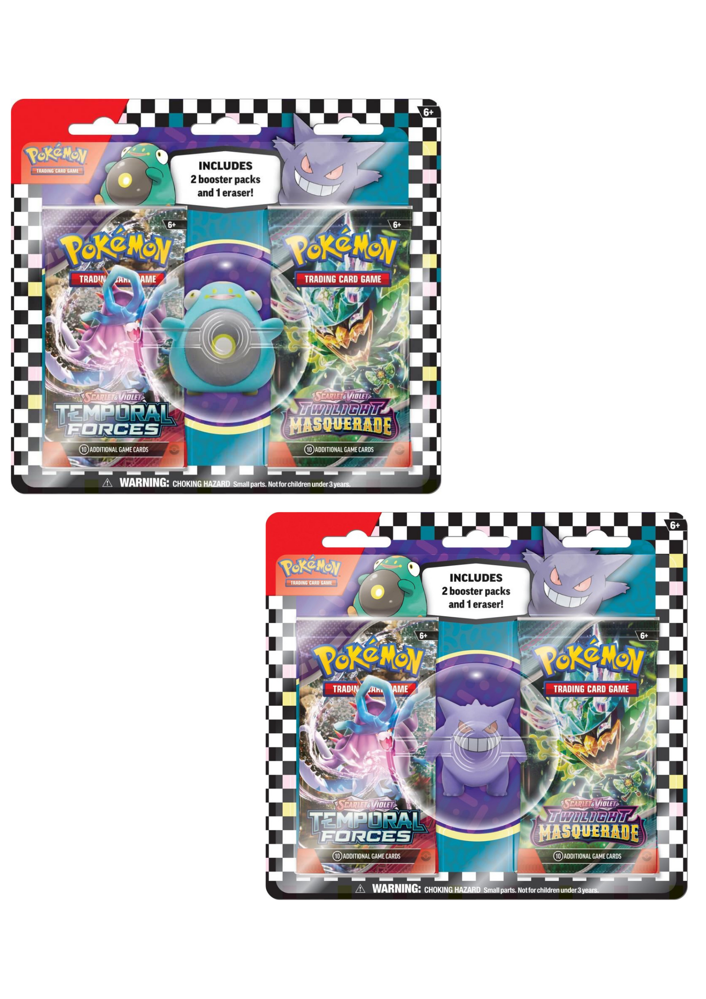 POKÉMON TCG Eraser Blister 2024