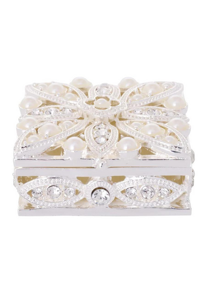 Pearl Diamond Trinket Box