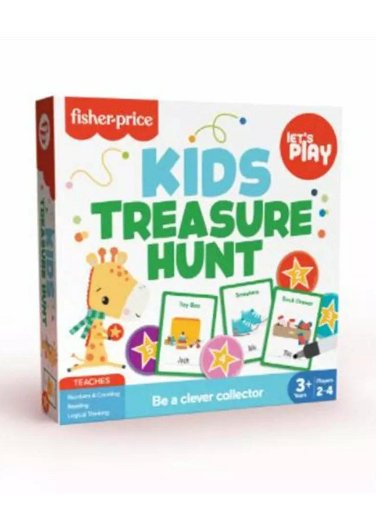 Fisher Price Kids Treasure Hunt Educational Board Game