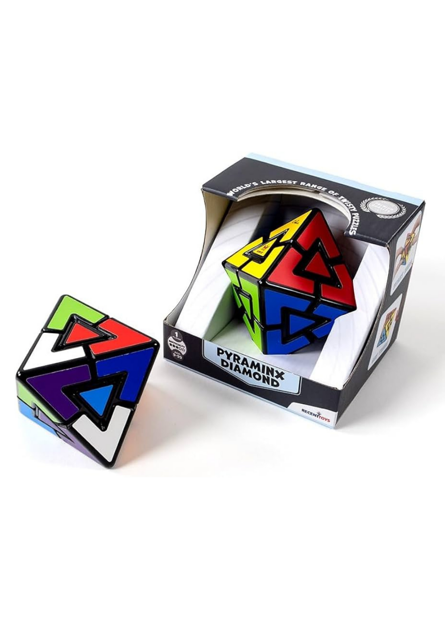 Meffert Pyraminx Diamond Puzzle Twist and Solve Cube