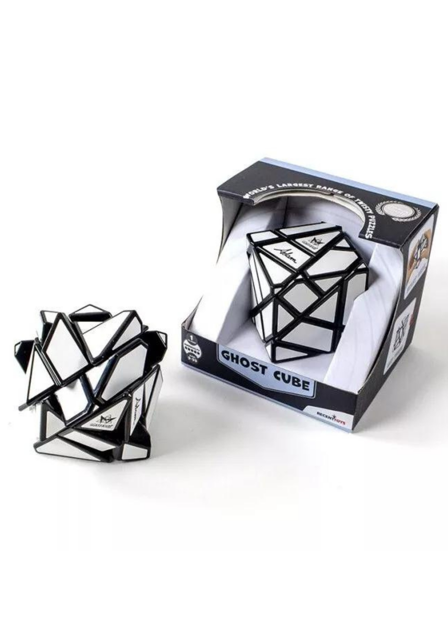 Meffert Ghost Cube Twist and Solve Puzzle Cube