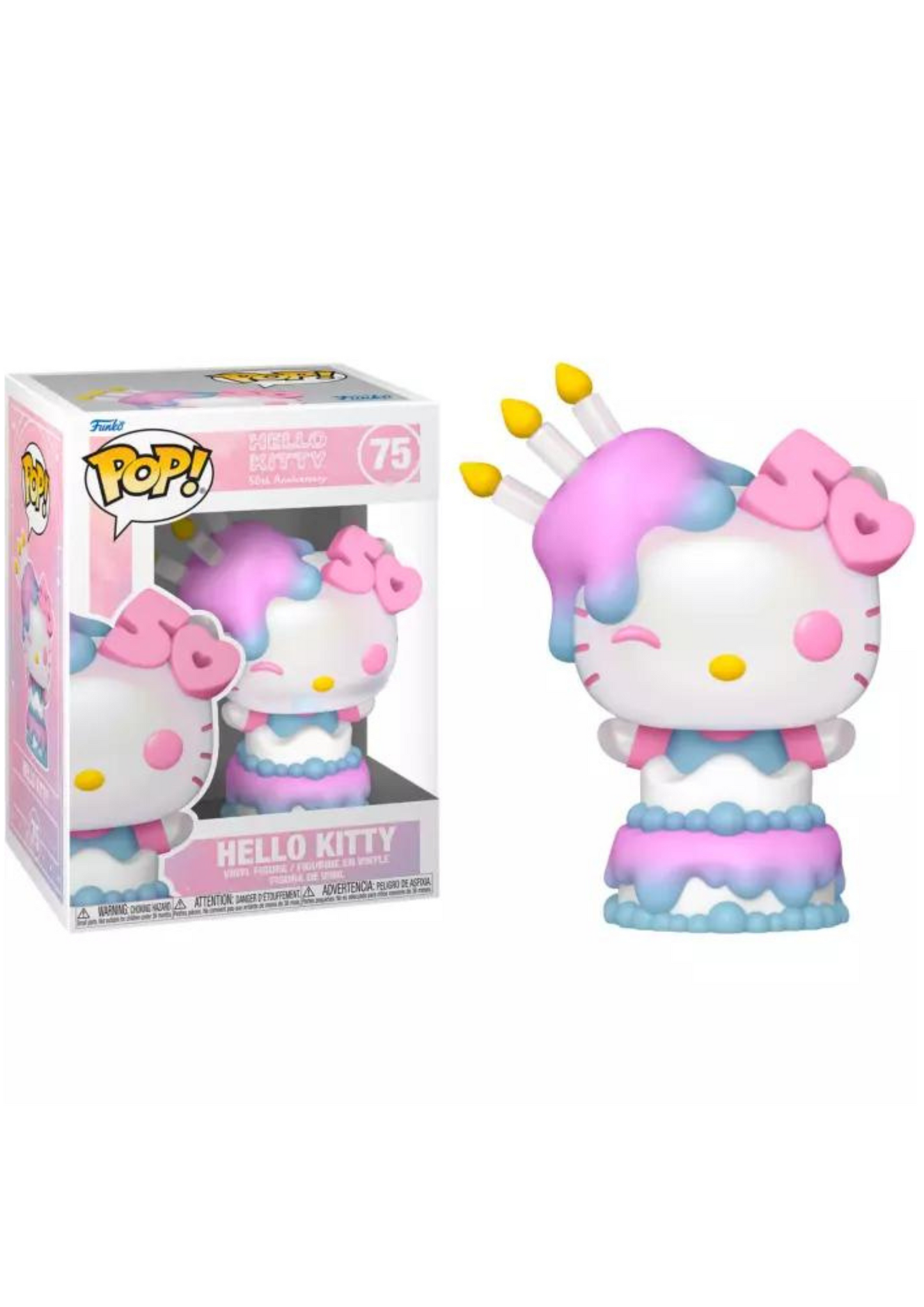 Hello Kitty 50th Anniversary In Cake Pop! Vinyl Figure