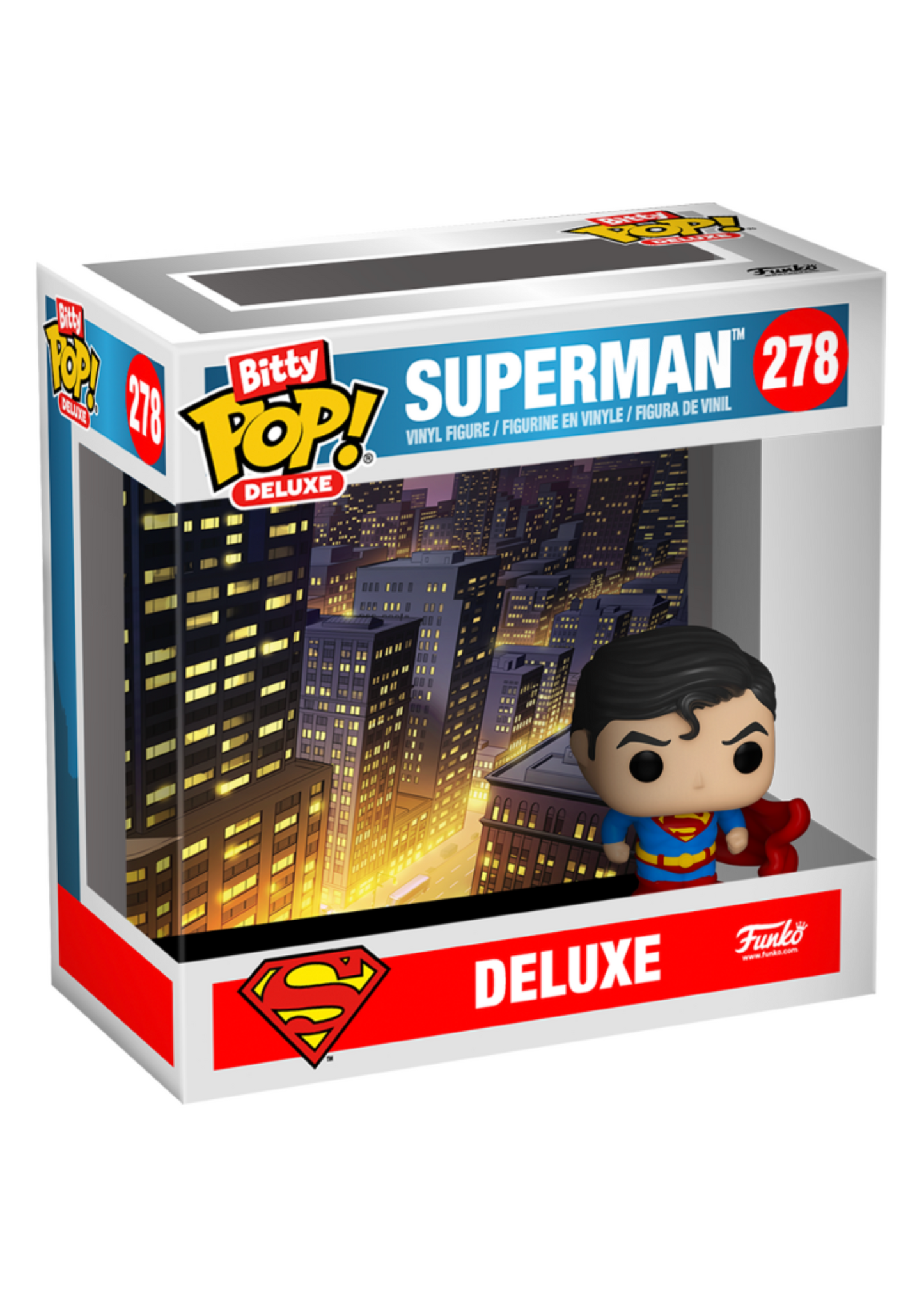 DC Superman Bitty Pop! Vinyl Figure Deluxe Funko