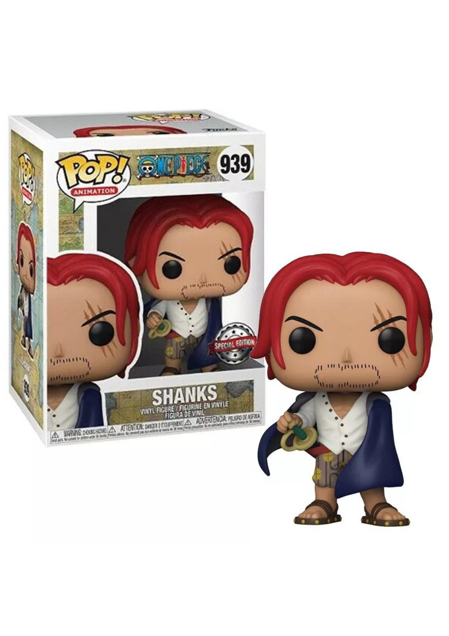 One Piece Shanks Exclusive Pop! Vinyl Figure