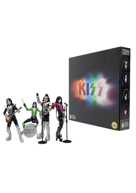 Kiss - The Band Vegas Outfits 4-Pack BST AXN 5" Figure Set&nbsp; SDCC Exclusive&nbsp;