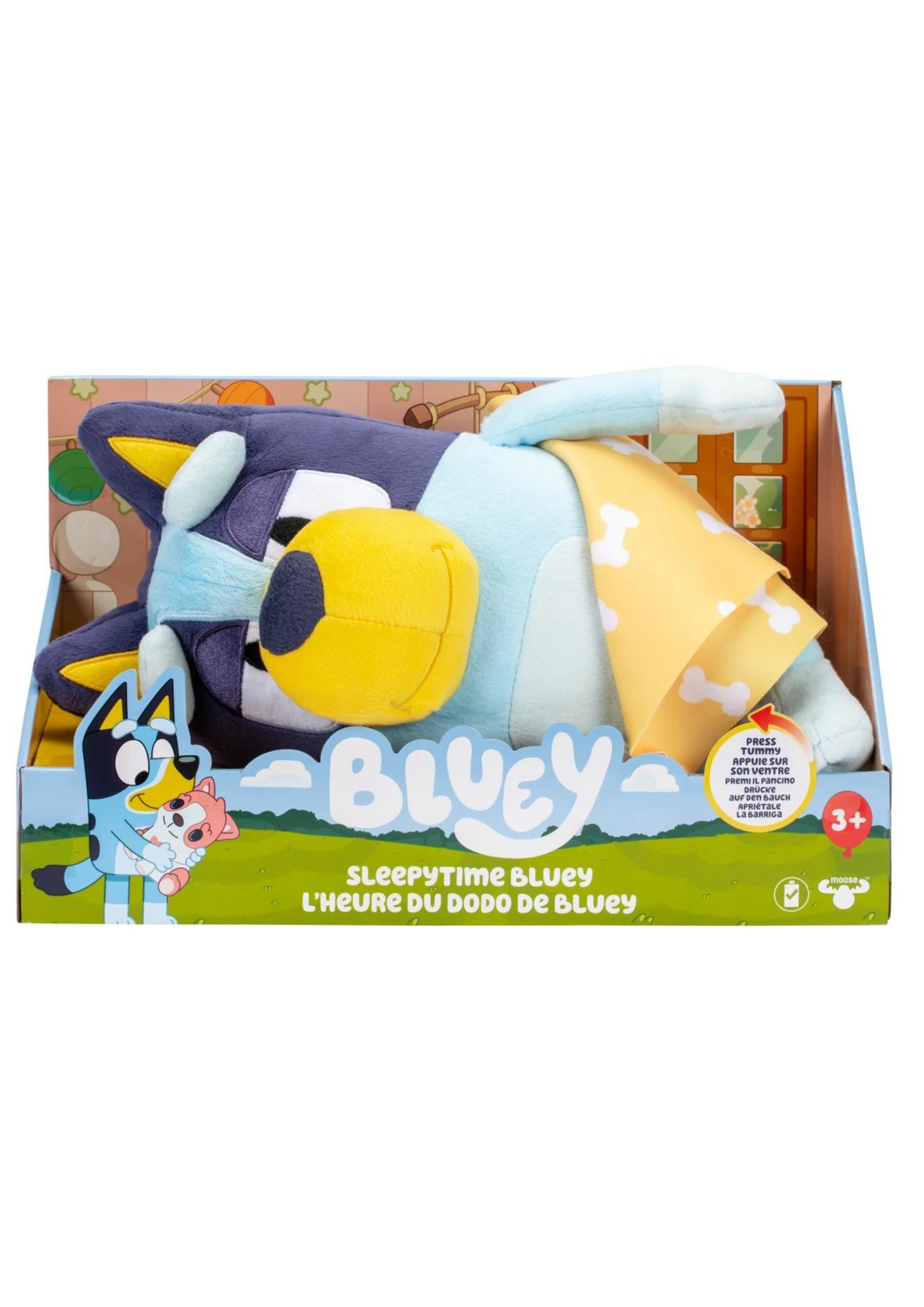 Bluey Sound Effects Plush Sleepytime Bluey