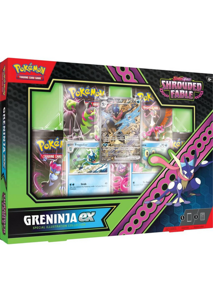 Pokemon TCG Scarlet and Violet Shrouded Fable Greninja ex Special Illustration