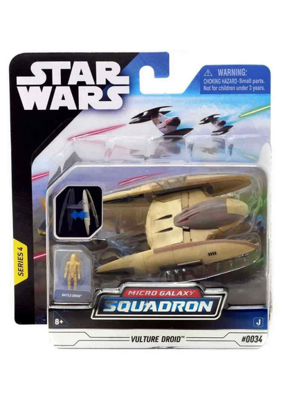 Star Wars Micro Galaxy Squadron Vulture Series 4 Vehicle and Figures