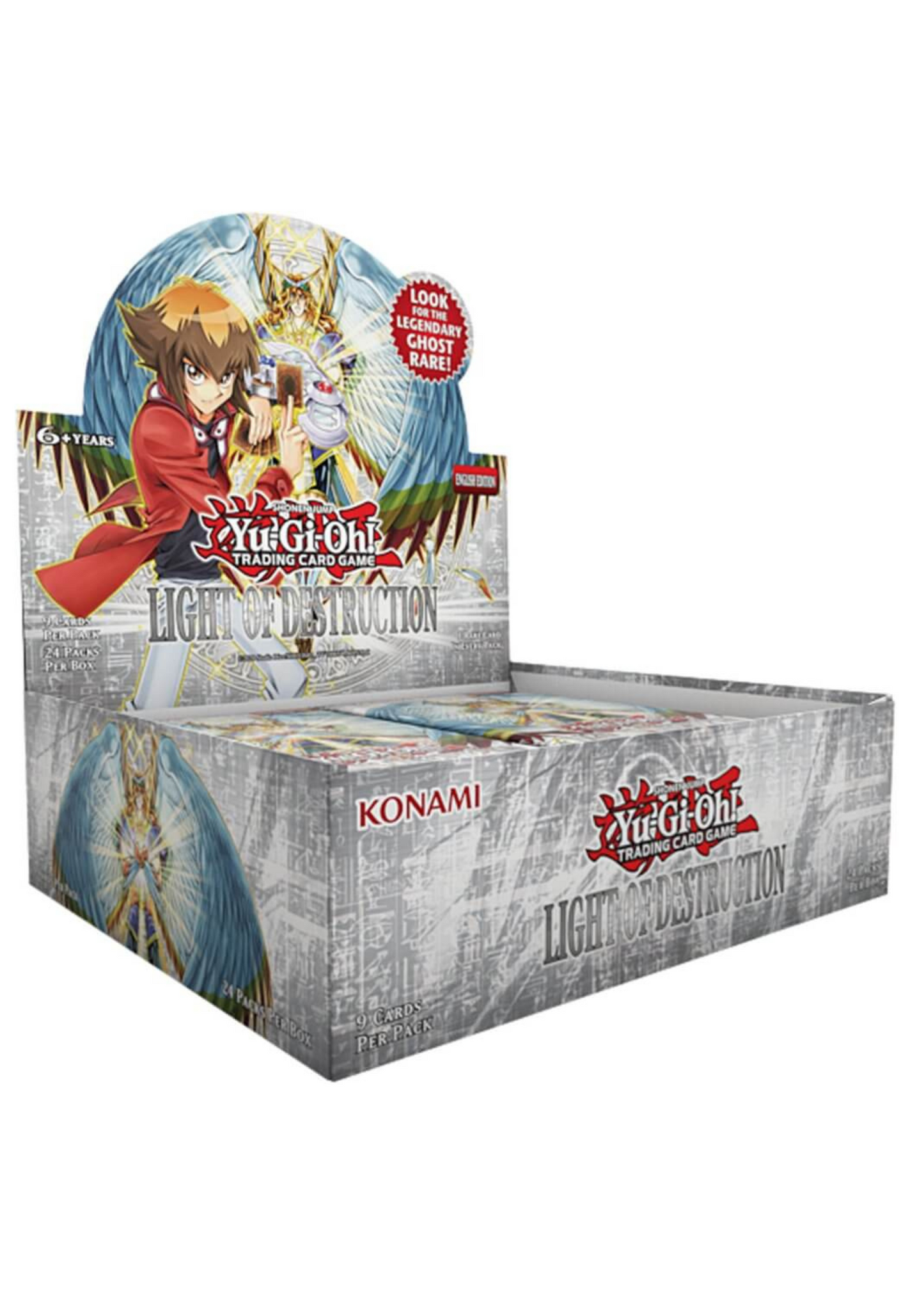 YU-GI-OH! TCG Light of Destruction Unlimited Reprint Card Booster Box