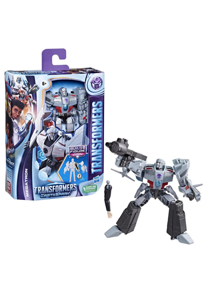 Transformers EarthSpark Deluxe Class Megatron Action Figure