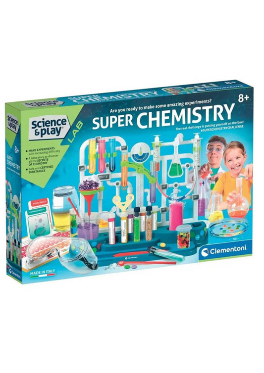 Clementoni Science and Play Super Chemistry Set