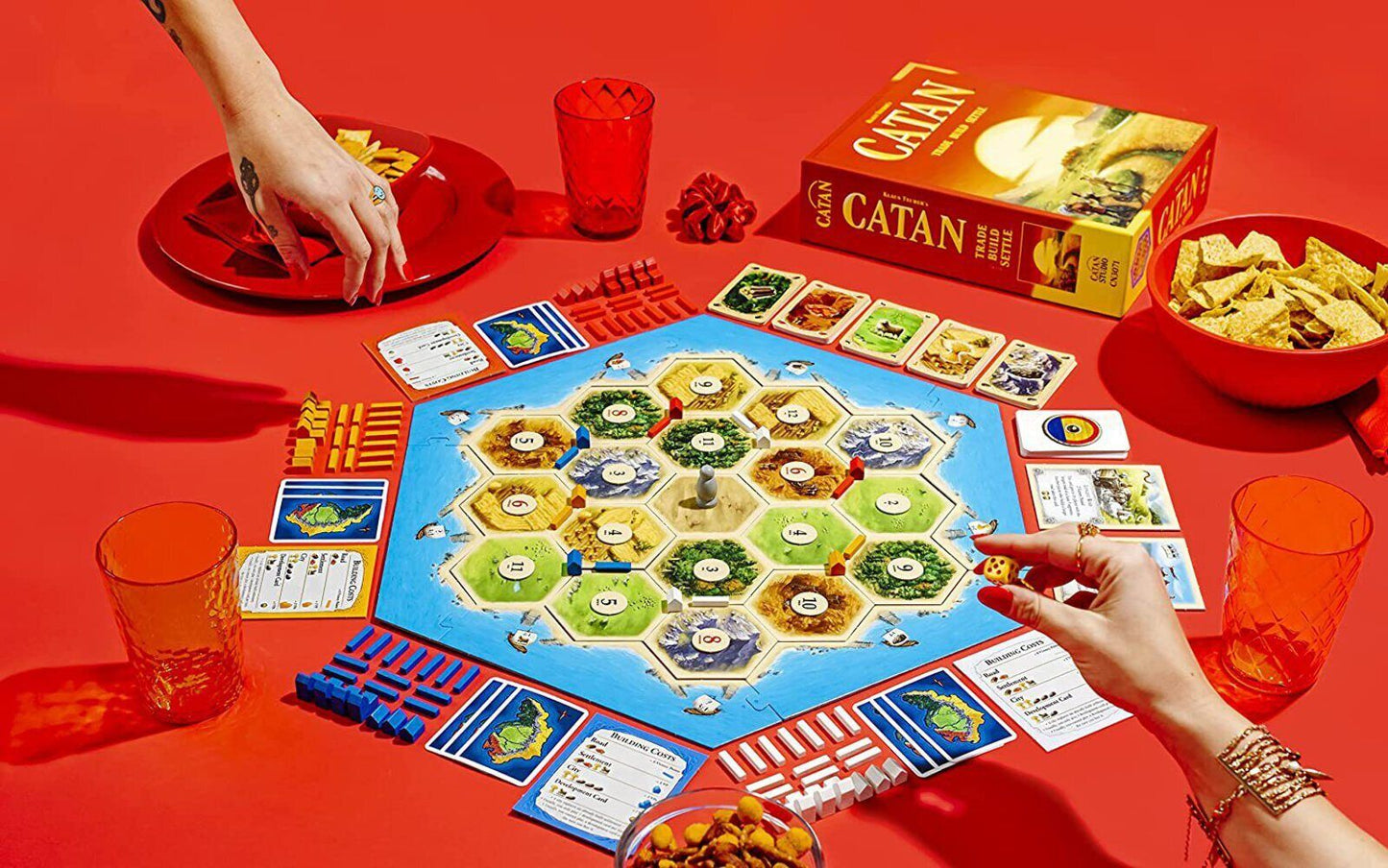 Catan Trade Build Settle Board Game