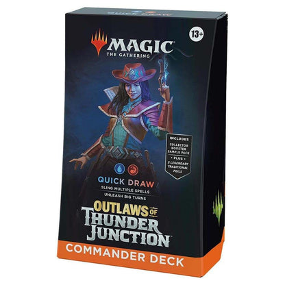 Magic the Gathering Outlaws of Thunder Junction Commander Decks Set of 4